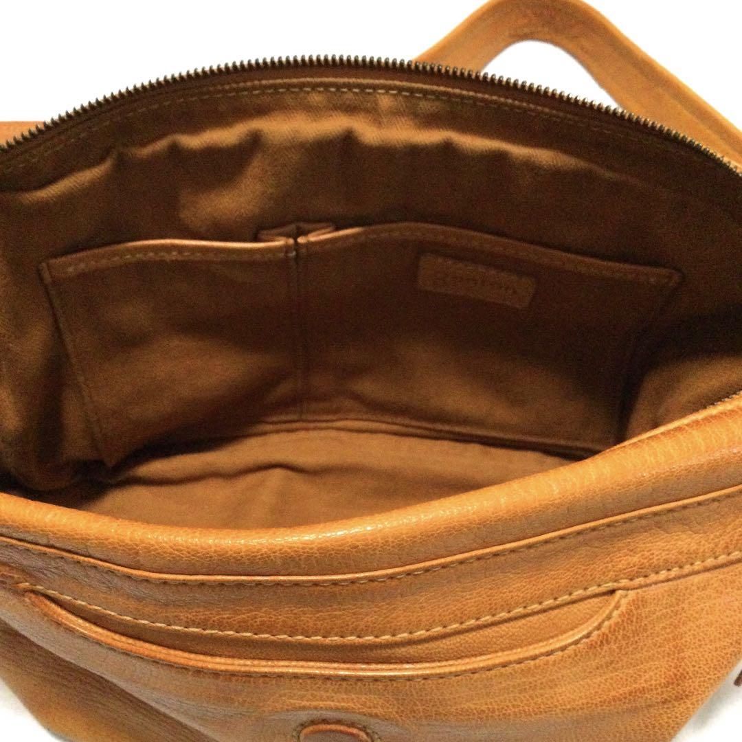 【値下げ】✴︎美品✴︎ genten ゲンテン ショルダーバッグ ゴートベーシック