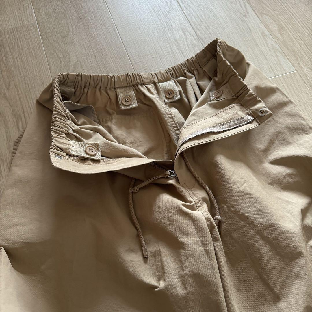 todayful boyfriend nylon pants ベージュ　38