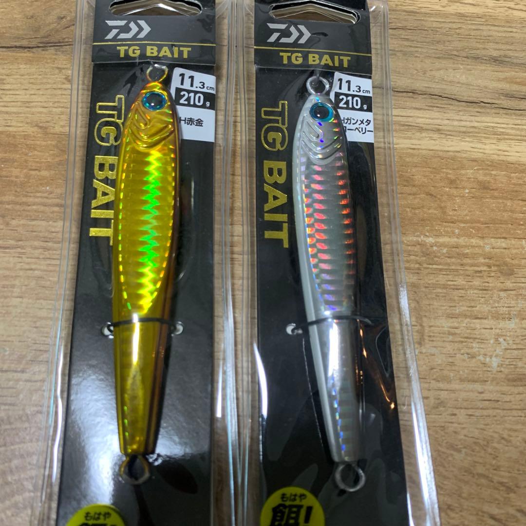 人気 TGベイト ソルティガ 210g 2本セットDAIWA