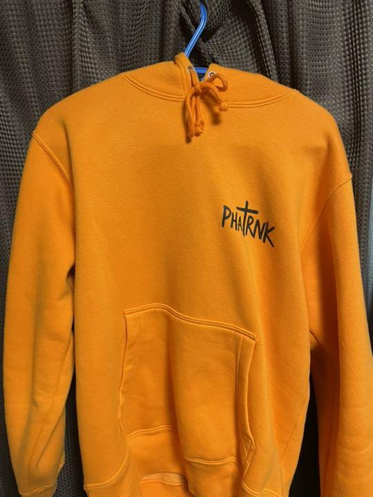 ファットランク　PHATRNK パーカー　オレンジ