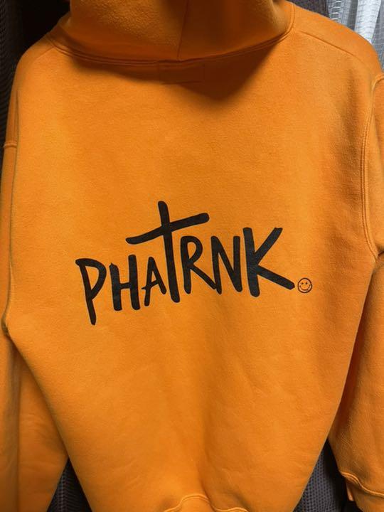 ファットランク　PHATRNK パーカー　オレンジ