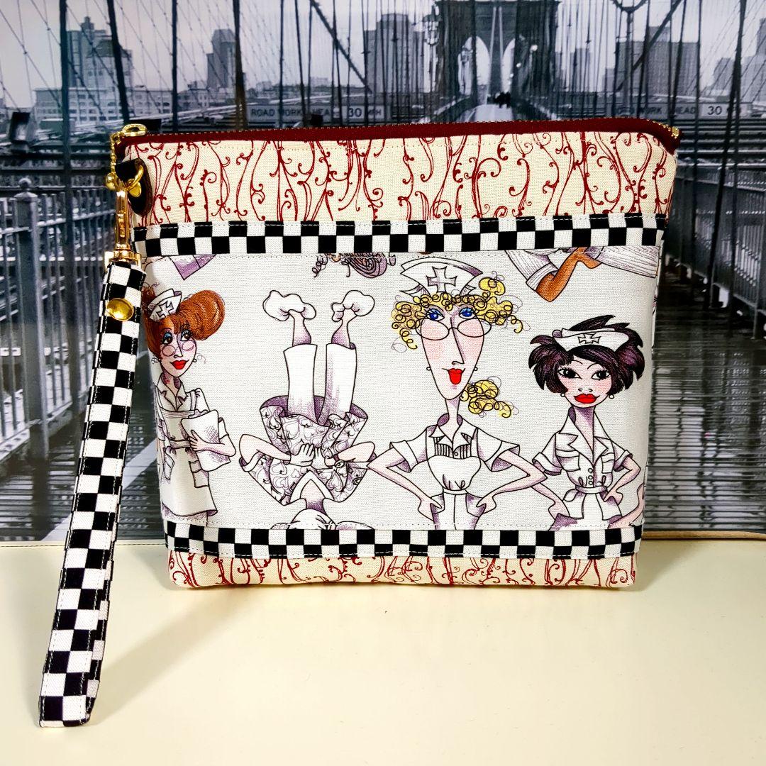 ロラライハリス　ハンドメイド　ポーチ ロラライハリス ハンドメイド ポーチ