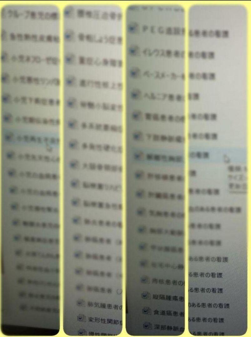 ☆看護実習セット☆ 看護過程 アセスメント 看護目標 看護