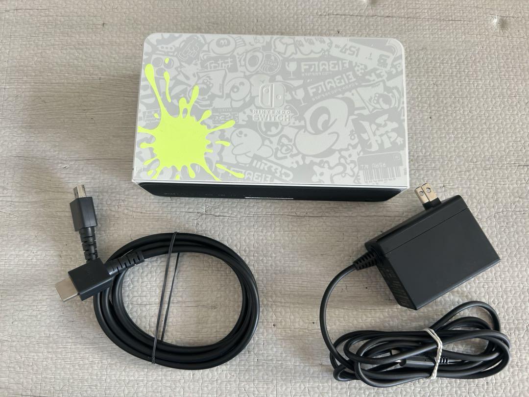 【美品】Nintendo Switch 有機EL ドックセット スプラトゥーン3