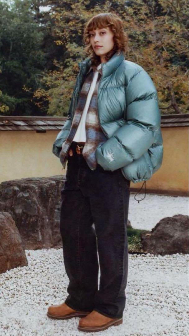ジャケット・アウター Stussy Down Puffer Parachute Ripstop M