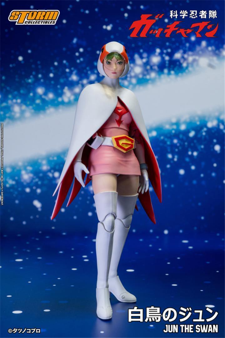 Storm toys 科学忍者隊ガッチャマン 白鳥のジュン GMKE02 Storm toys 科学忍者隊ガッチャマン 白鳥のジュン GMKE02の通販