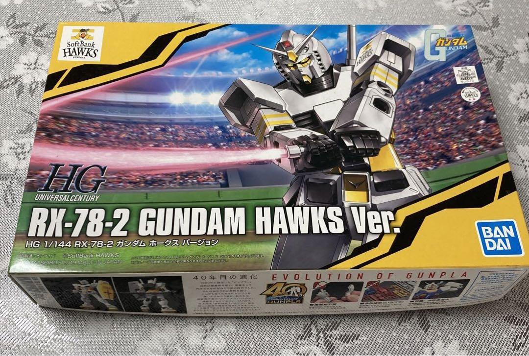 プラモデル ガンプラ ソフトバンクホークス パソコン ソフトバンク限定ガンプラ+限定フィギュア付き プラモデル