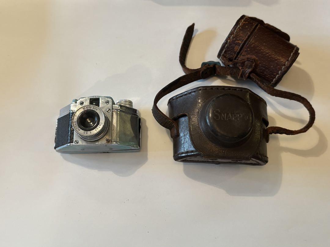 Snappy Optor 25mm F3.5 ケース付き ミニカメラ豆カメラ