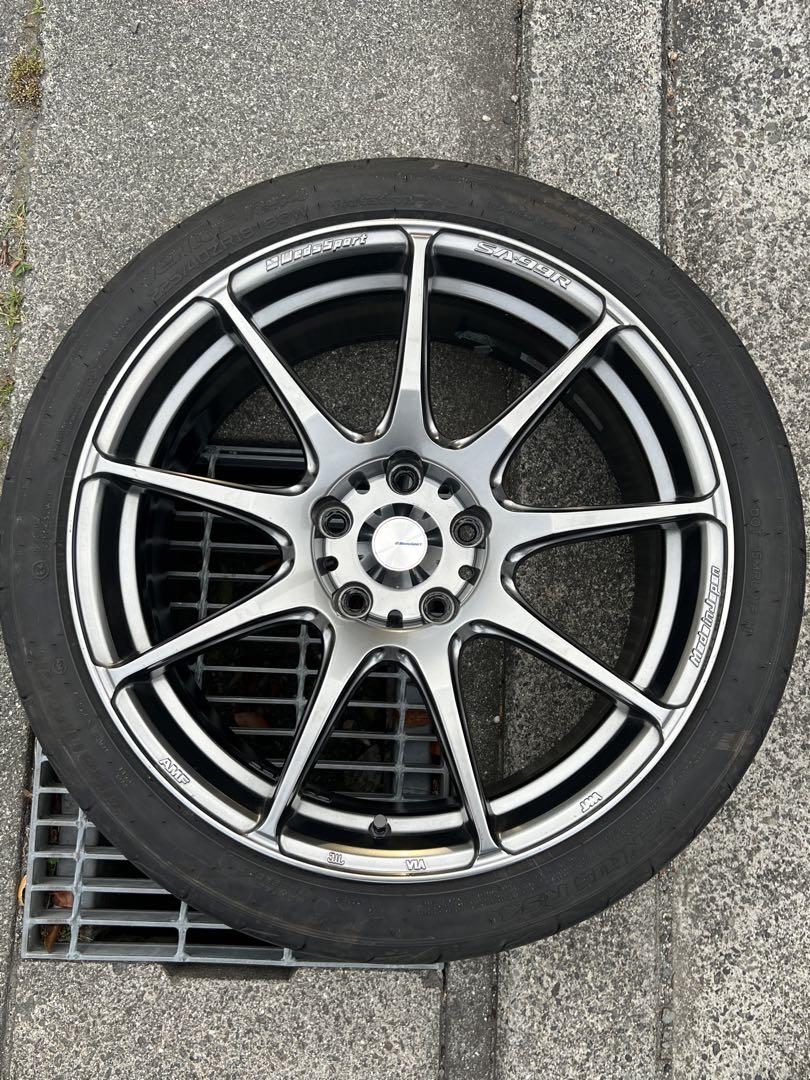17×6.5J +42 4/100 ウェッズスポーツ SA-99R (BLCII) ウェッズ