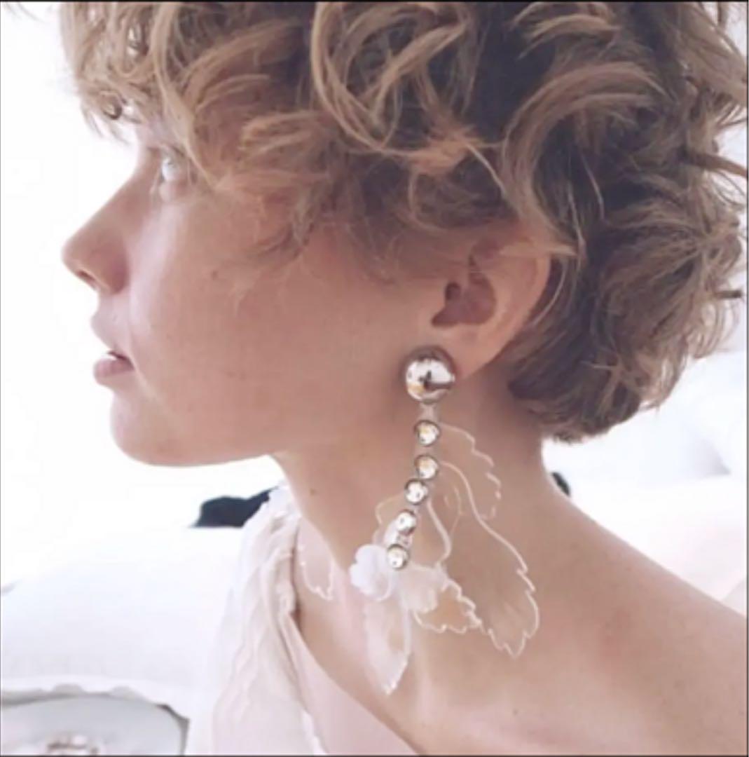 メーカー包装済】 未使用 TANAKA クリアリーフイヤリング FUMIE Dallas ...