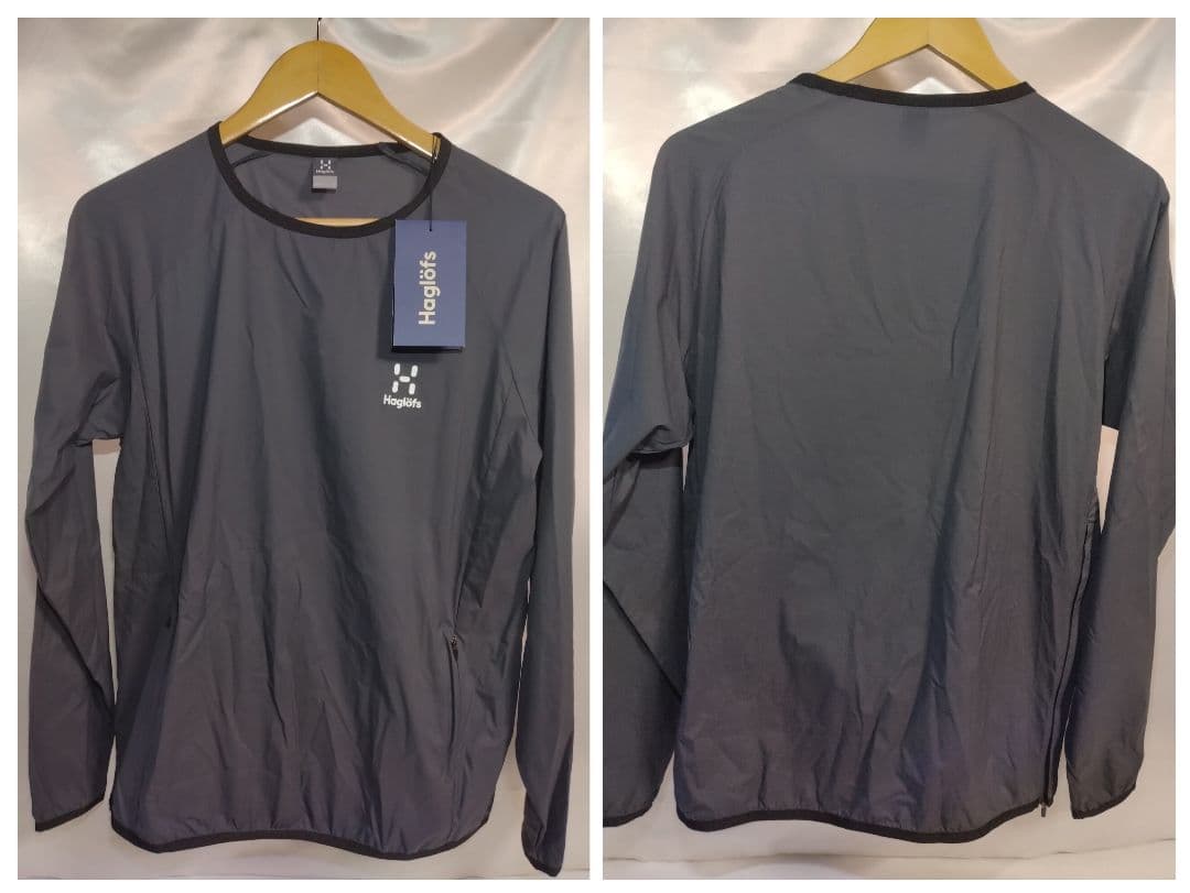 お手頃価格 Haglofs ウインドシェルプルオーバー 薄手 ホグロフス