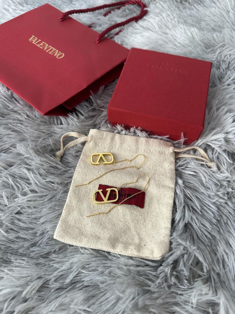 超美品!!ヴァレンティノ VALENTINO ピアス 画像3