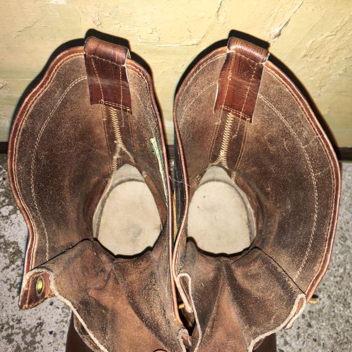 Vintage US製 50〜60s ビーンブーツ Men11C 筆記体