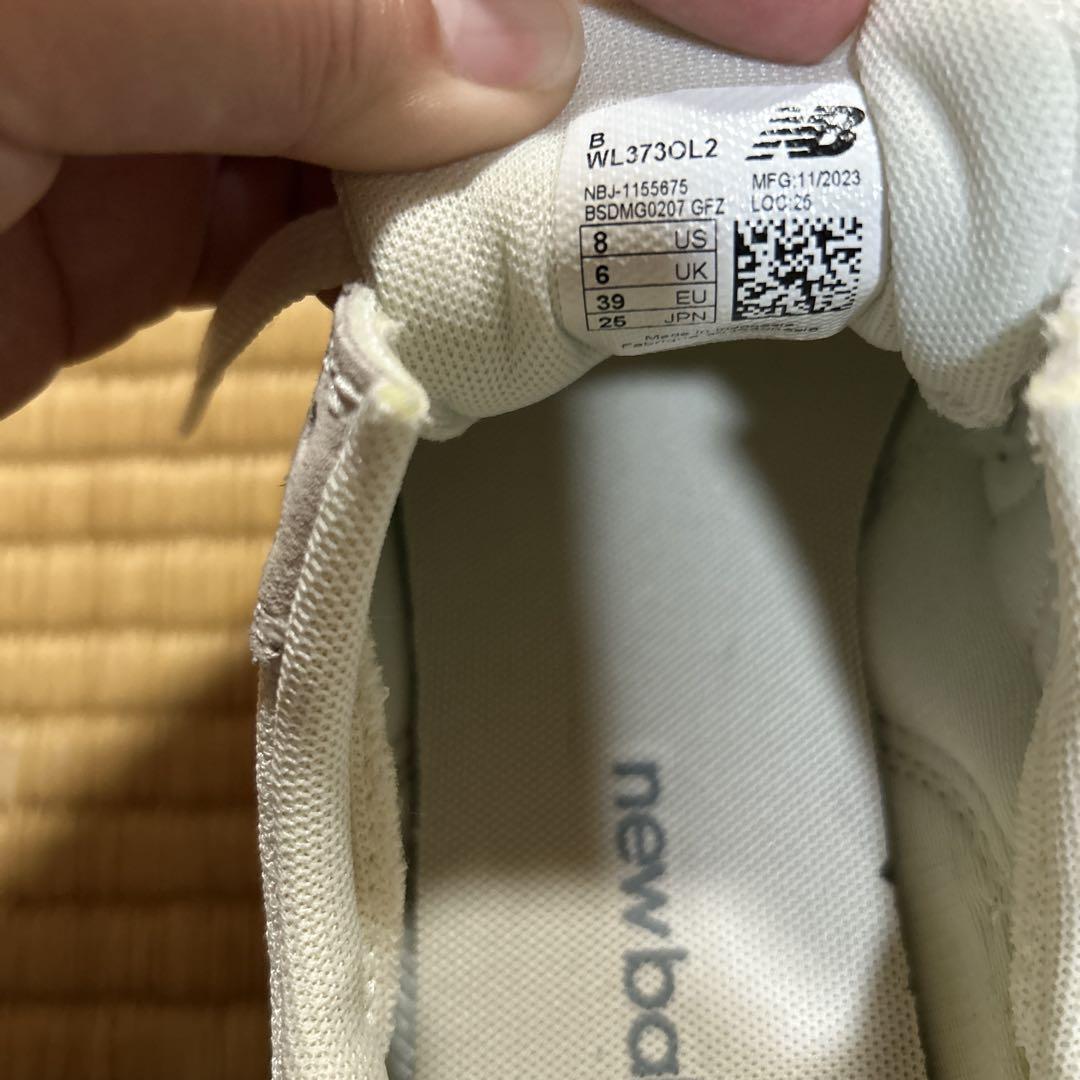 【New Balance】 WL373OL2 25cm スニーカー レディース
