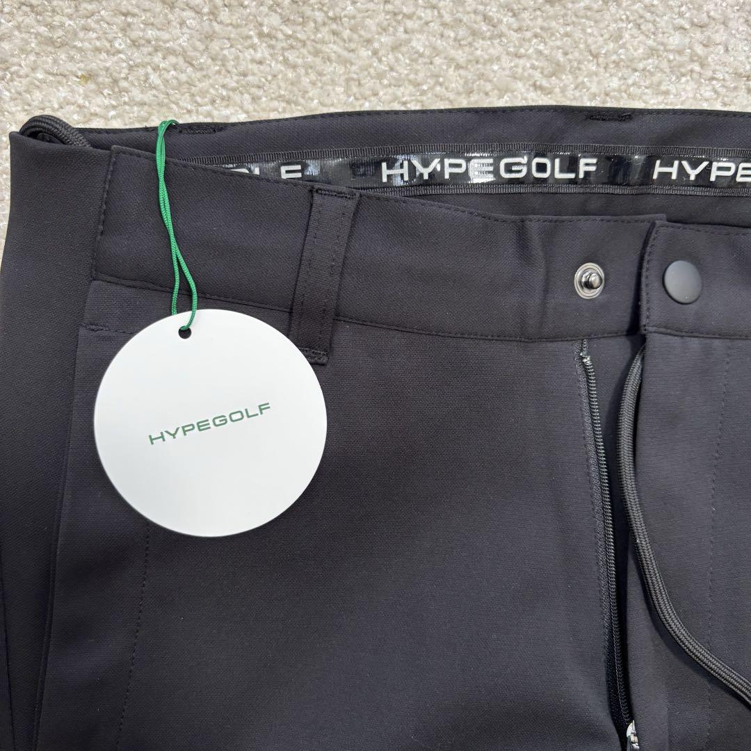 新品✩﻿ hype golf メンズSサイズ　ブラックパンツ hype golf メンズSサイズ ブラックパンツ