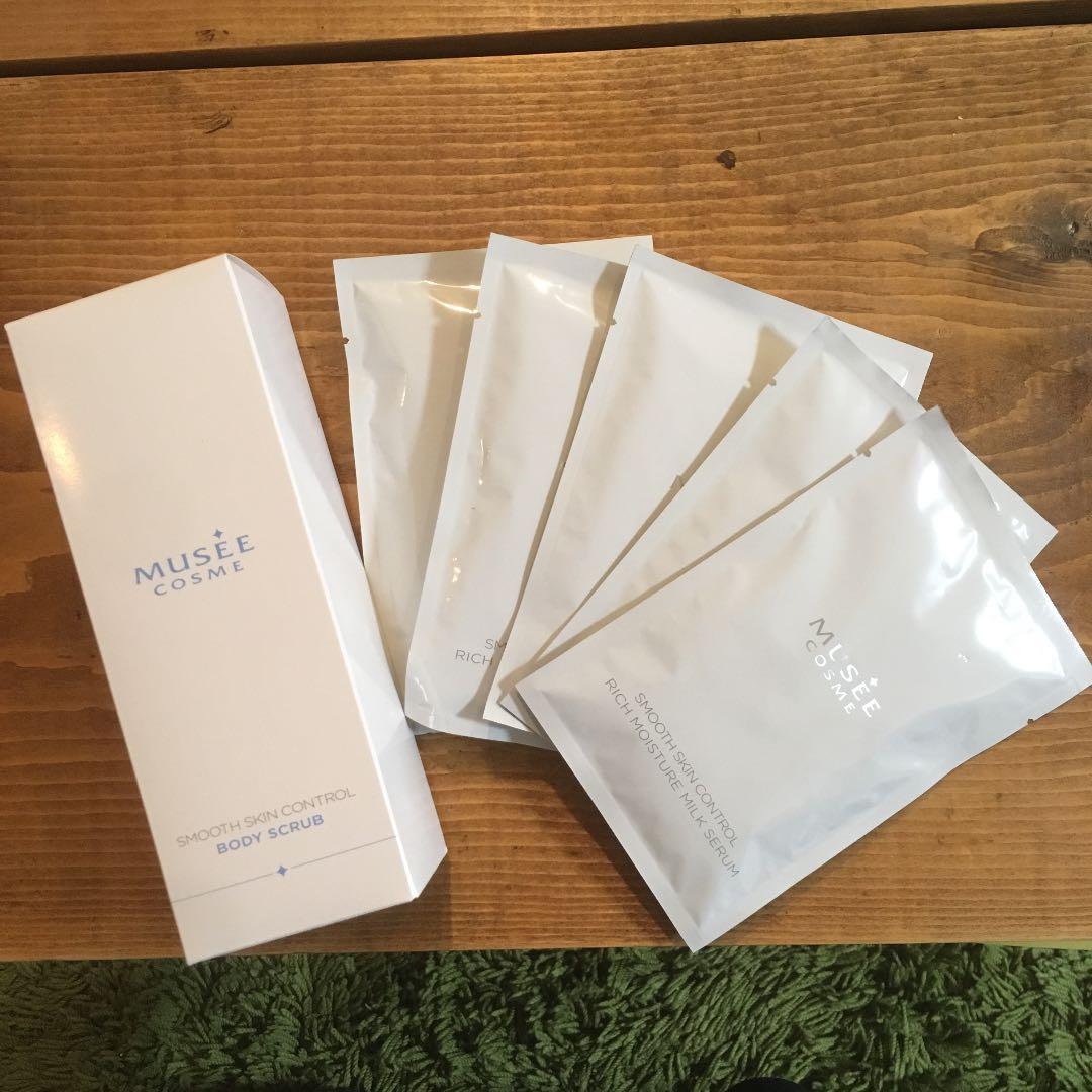 メルカリ ミュゼコスメ ボディスクラブ リッチモイスチャーミルクセラム お風呂セット ボディケア 1 750 中古や未使用のフリマ