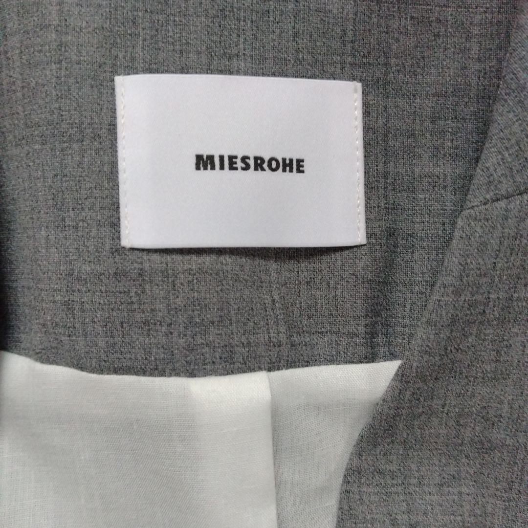 MIESROHE ミースロエ 五分袖ジャケット グレー サイズ1