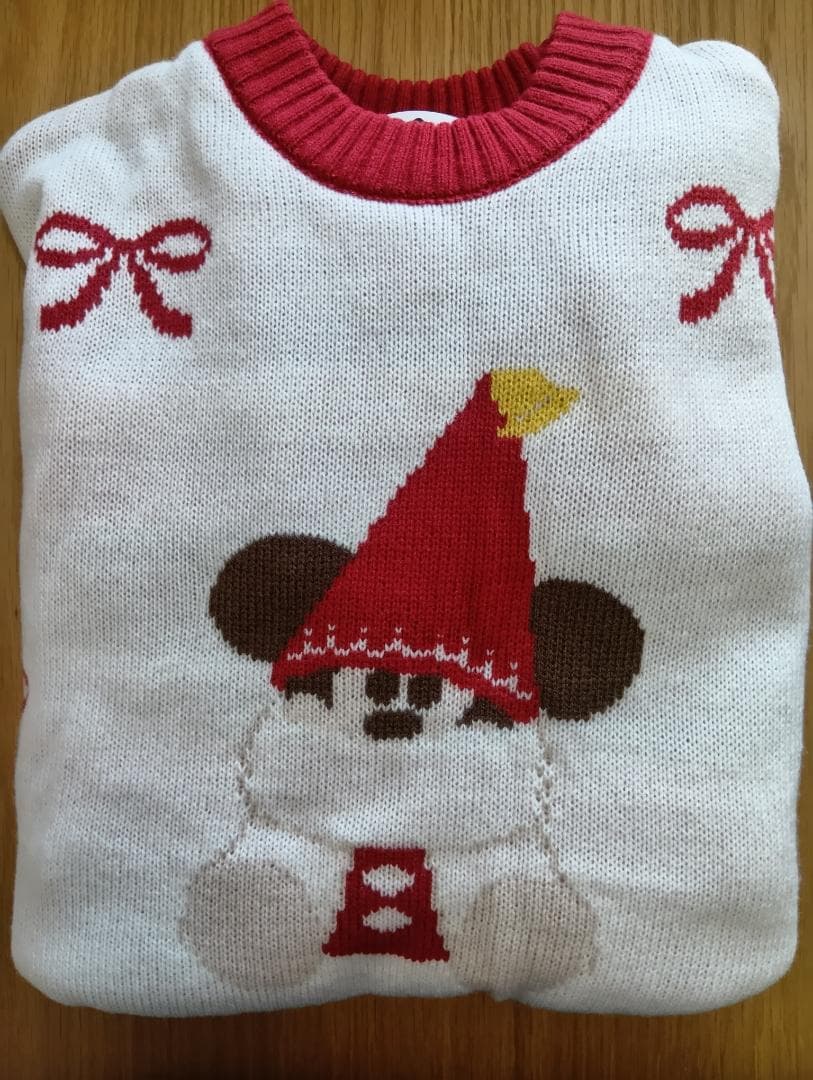 リルリンリン セーター 2025 ディズニークリスマス