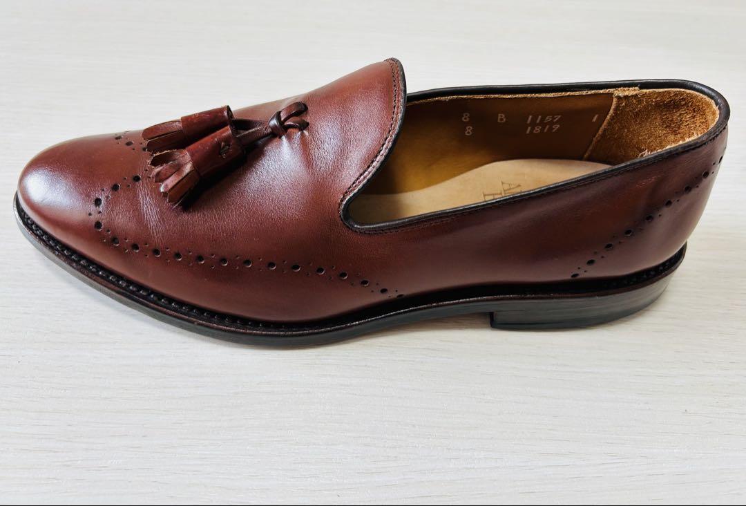 Allen Edmonds タッセルローファー ブラウン　8B