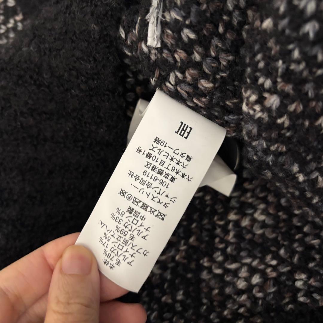 定価5.5万 コーチ COACH シグネチャーカーディガン ネイビー 定価5.5万 コーチ COACH シグネチャーカーディガン ネイビー