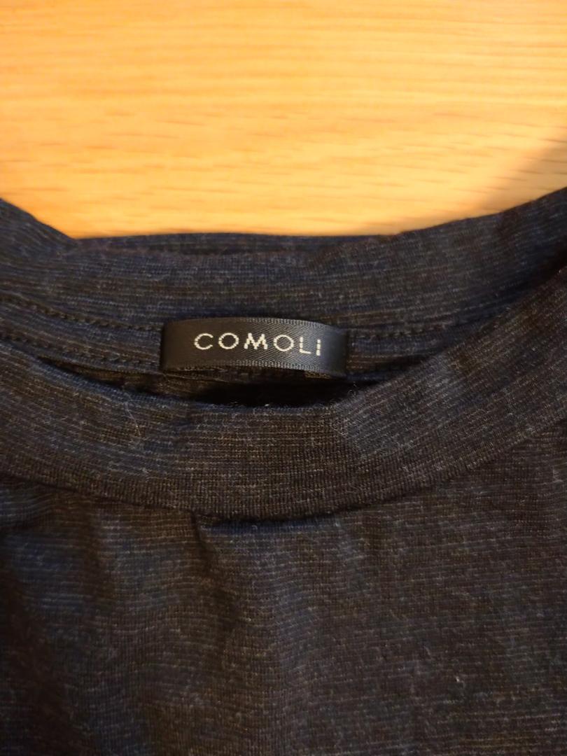 雪様　COMOLI  24SS サマーウール半袖Tシャツ　USED
