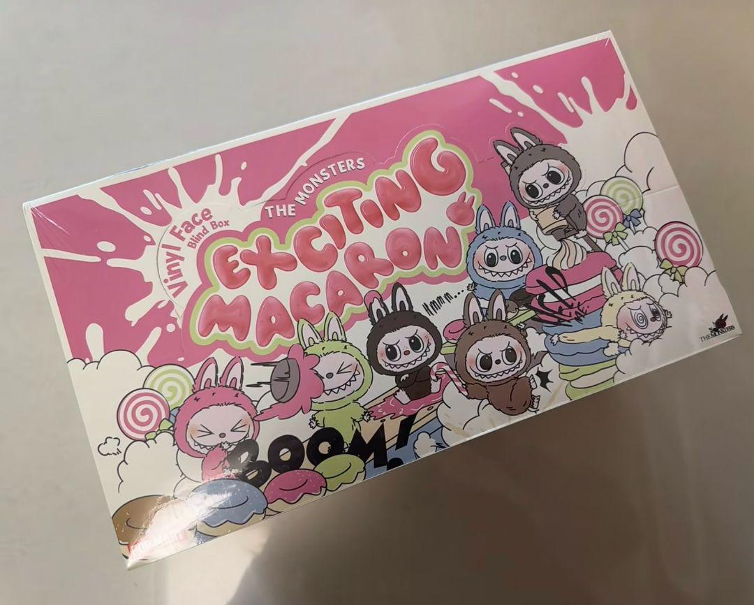 POPMART LABUBU ぬいぐるみ マカロン 1アソートボックス POP MART 正規品 THE MONSTERS Exciting Macaron シリーズ