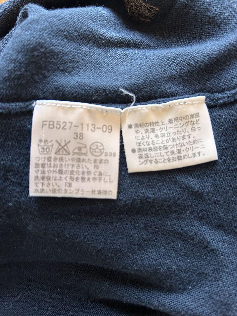 BURBERRY BLUE LABEL 黒 チュニック 38 トップス