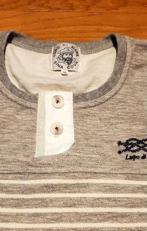 シナコバ　グレー カーディガン 　Tシャツ　長袖カットソー