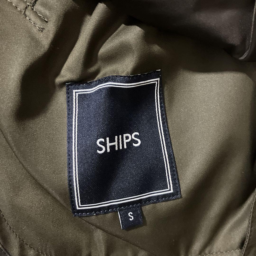 【美品】SHIPSステンカラーコート ラルディーニ