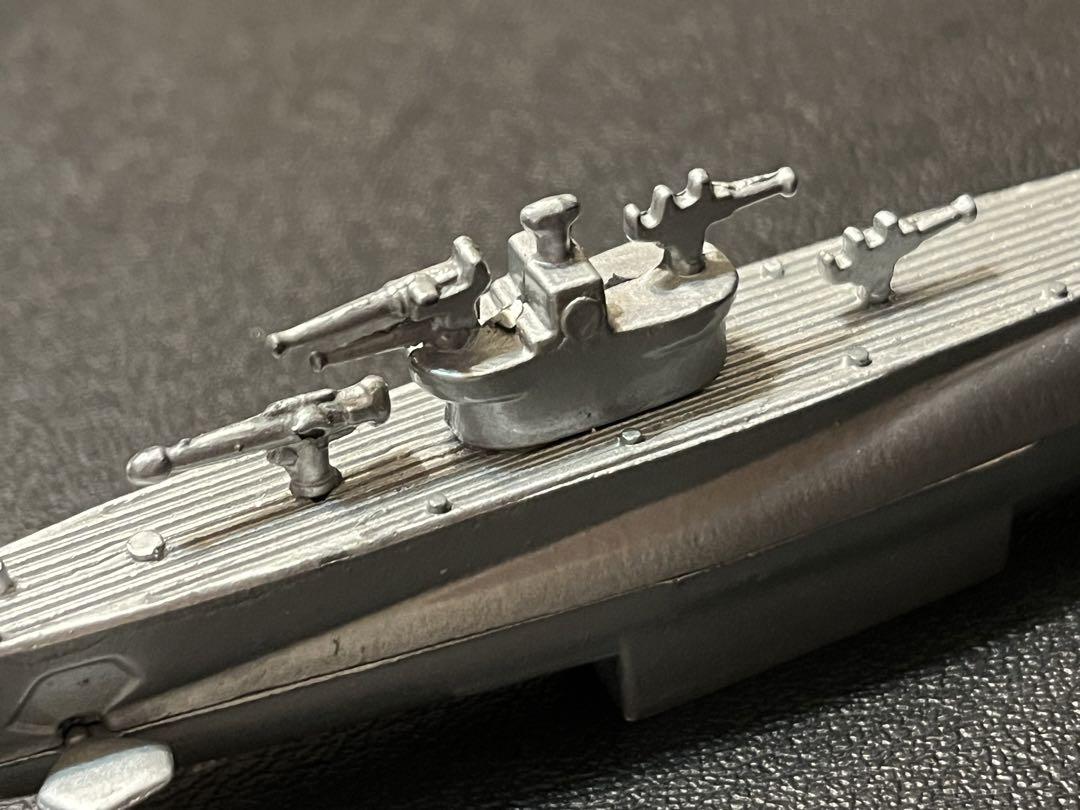 金属製 潜水艦 モデル 約10cm シルバー