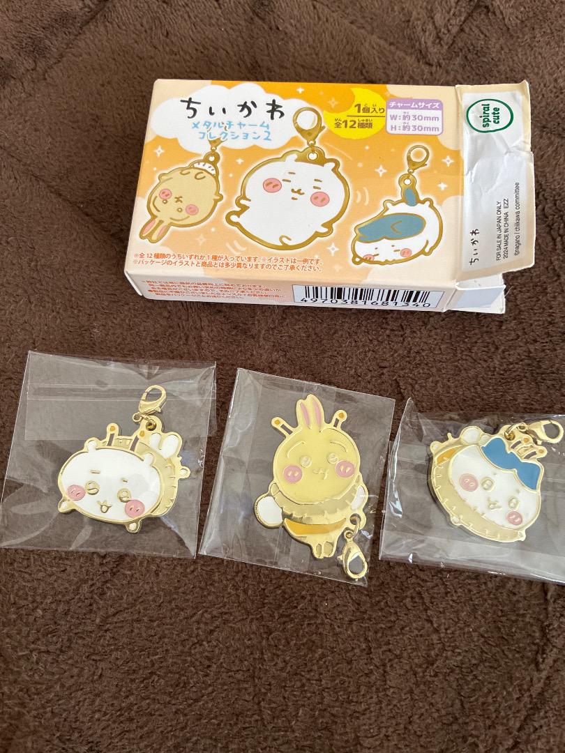 ちいかわ　メタルチャーム3個セット