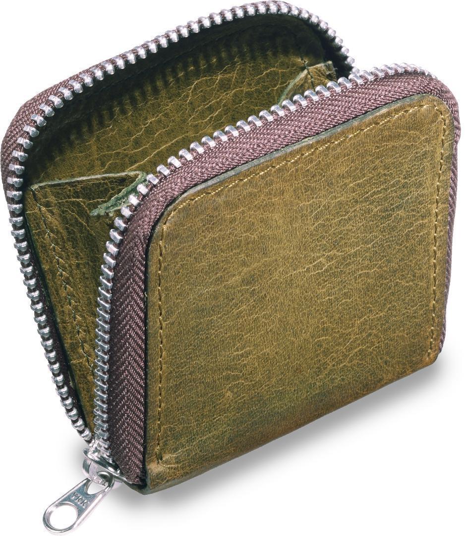 高級本革 小銭入れ イタリアンレザー ヌメ革 グリーン メンズ レディース 牛革