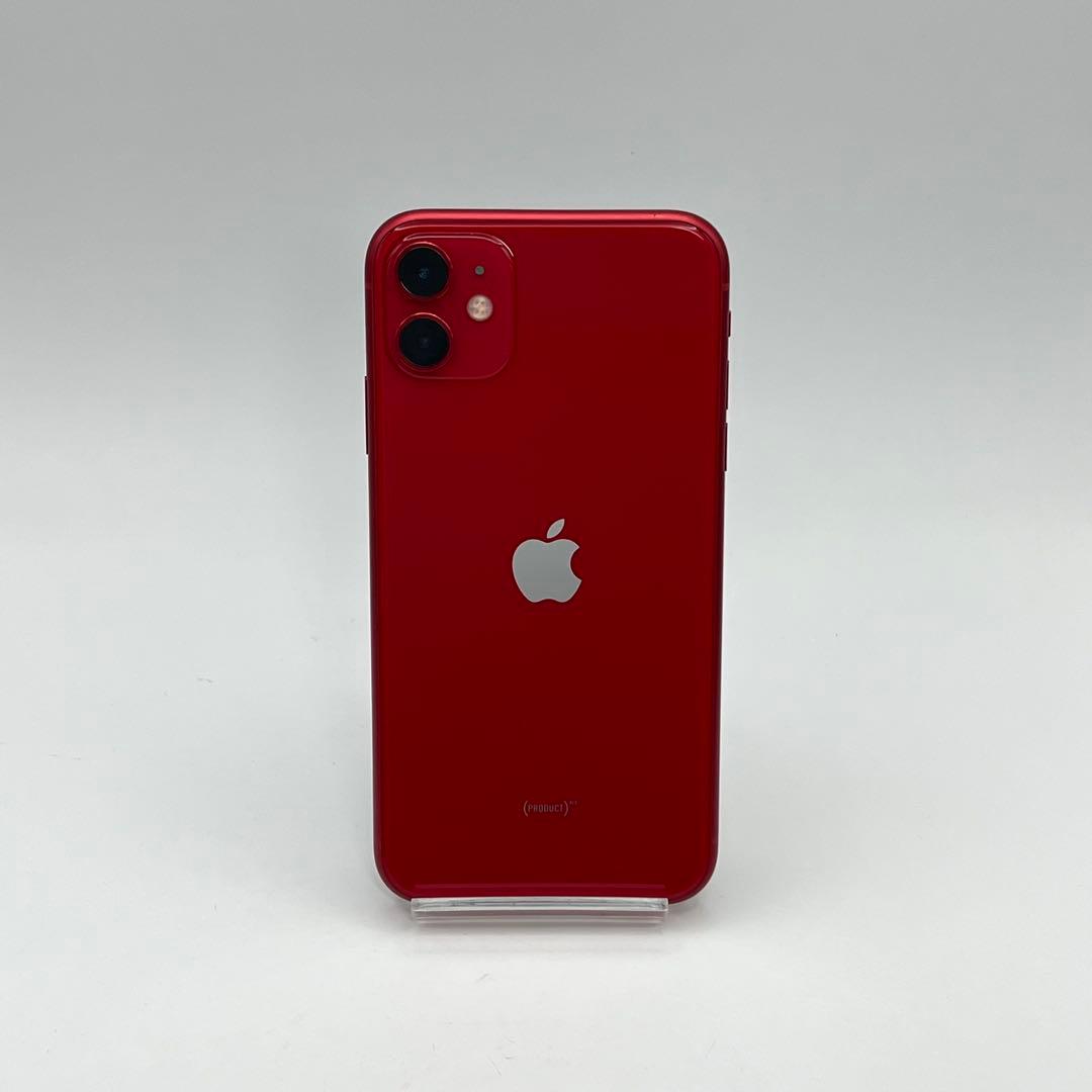 電池新品 iphone 11 64GB レッド 本体 SIMフリー 完動品 電池新品 iphone 11 64GB レッド 本体 SIMフリー 完動品