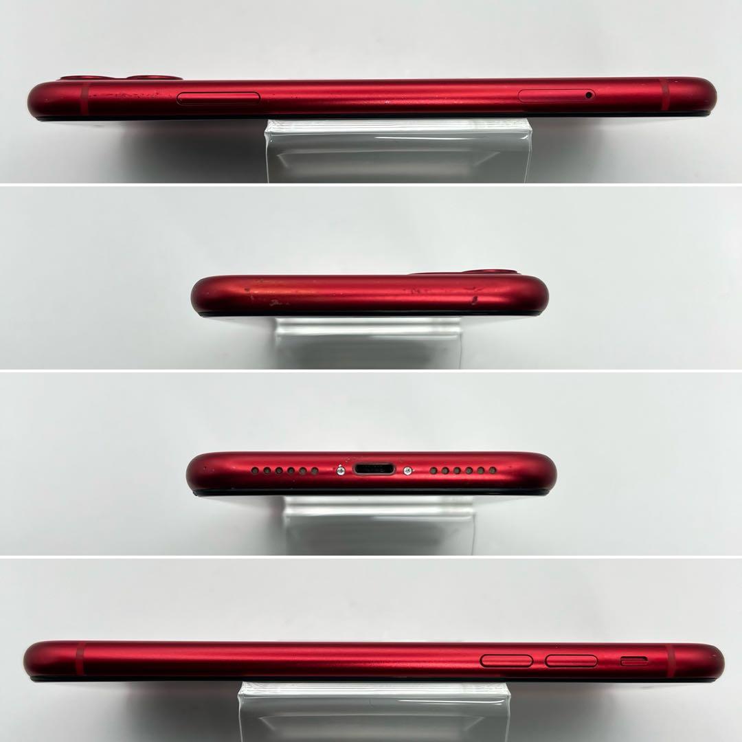 電池新品 iphone 11 64GB レッド 本体 SIMフリー 完動品 電池新品 iphone 11 64GB レッド 本体 SIMフリー 完動品