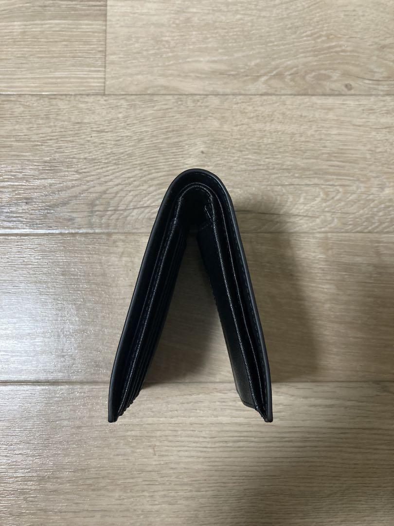 EMPORIO ARMANI ブラック 二つ折り財布