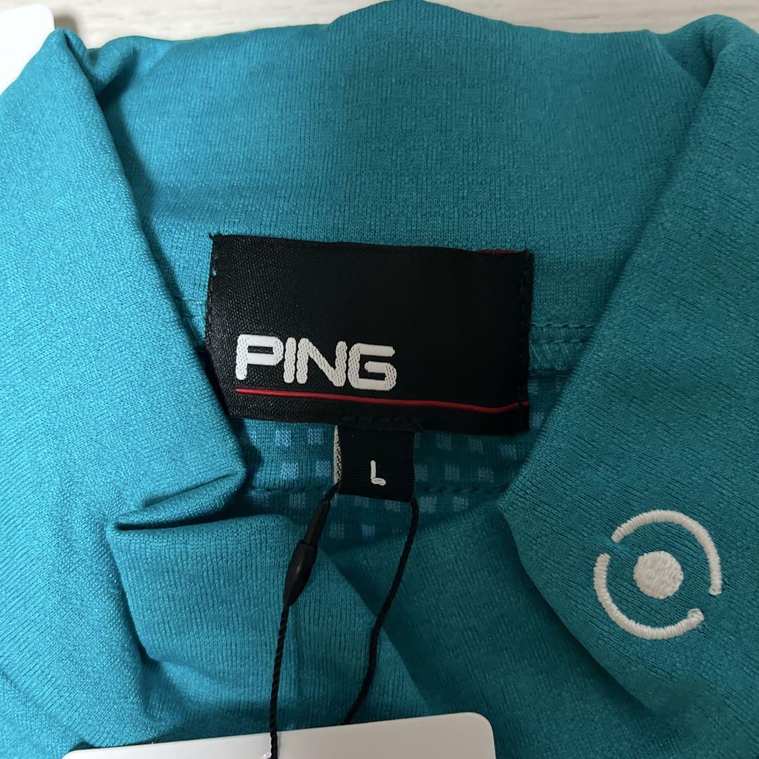 ピン ping メンズ ロゴプリント ダブルフェイス ゴルフ