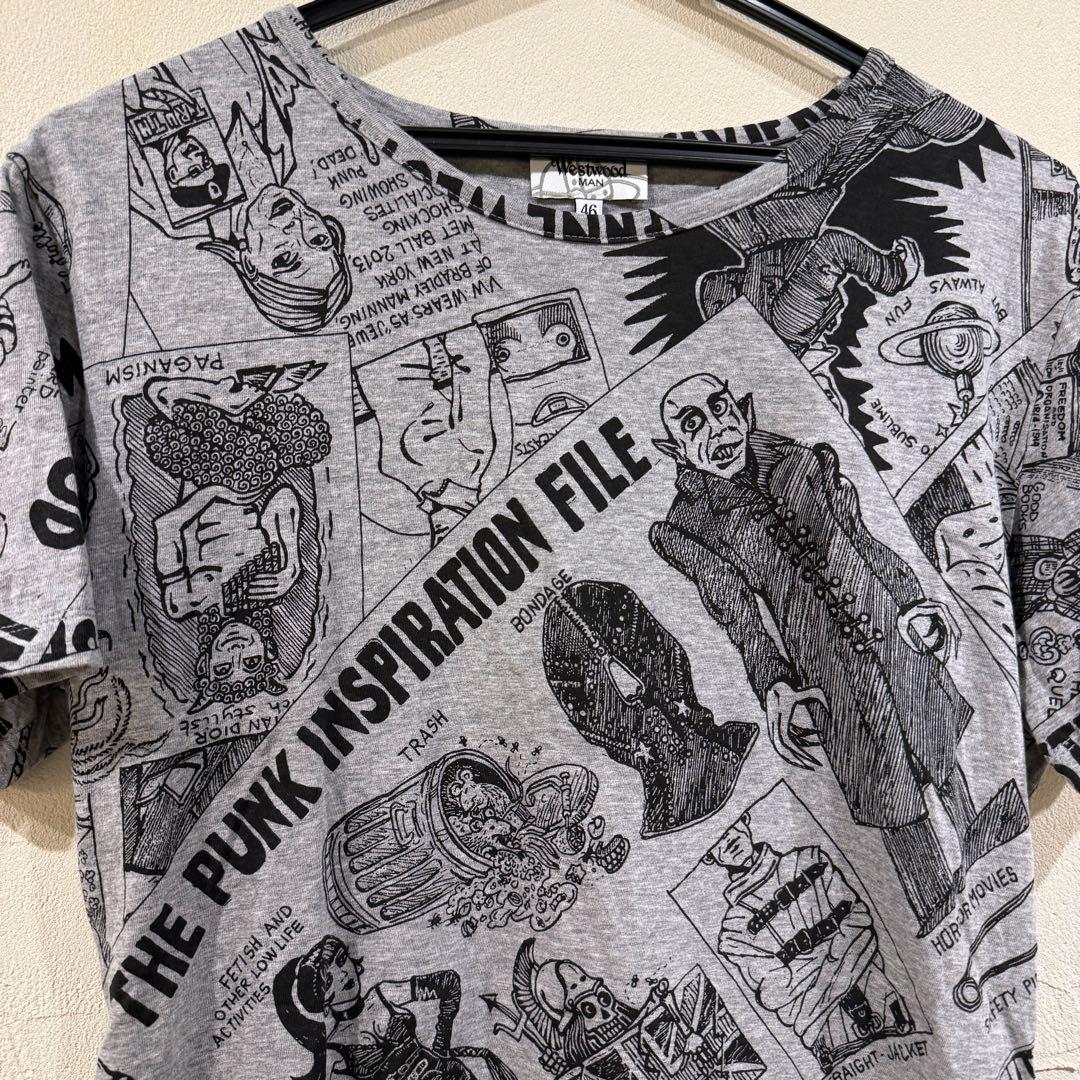レア中古美品☆ヴィヴィアンウエストウッド‪×MATTEOコラボ イラストTシャツ