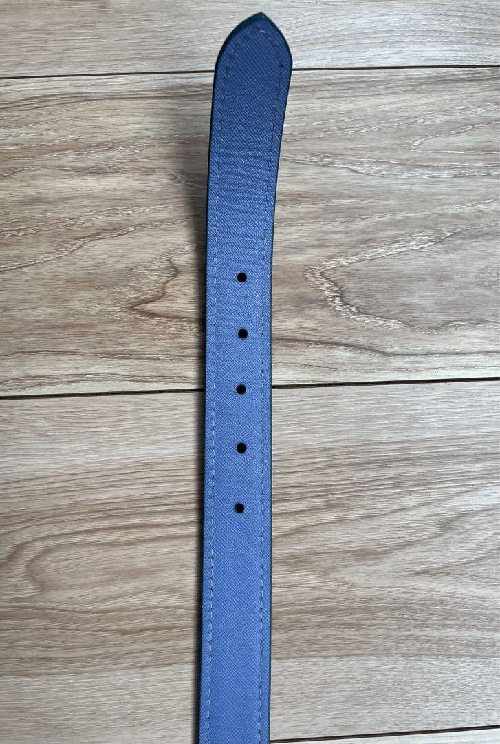 luxeな革使い「SO 」裏サフィアーノBELT