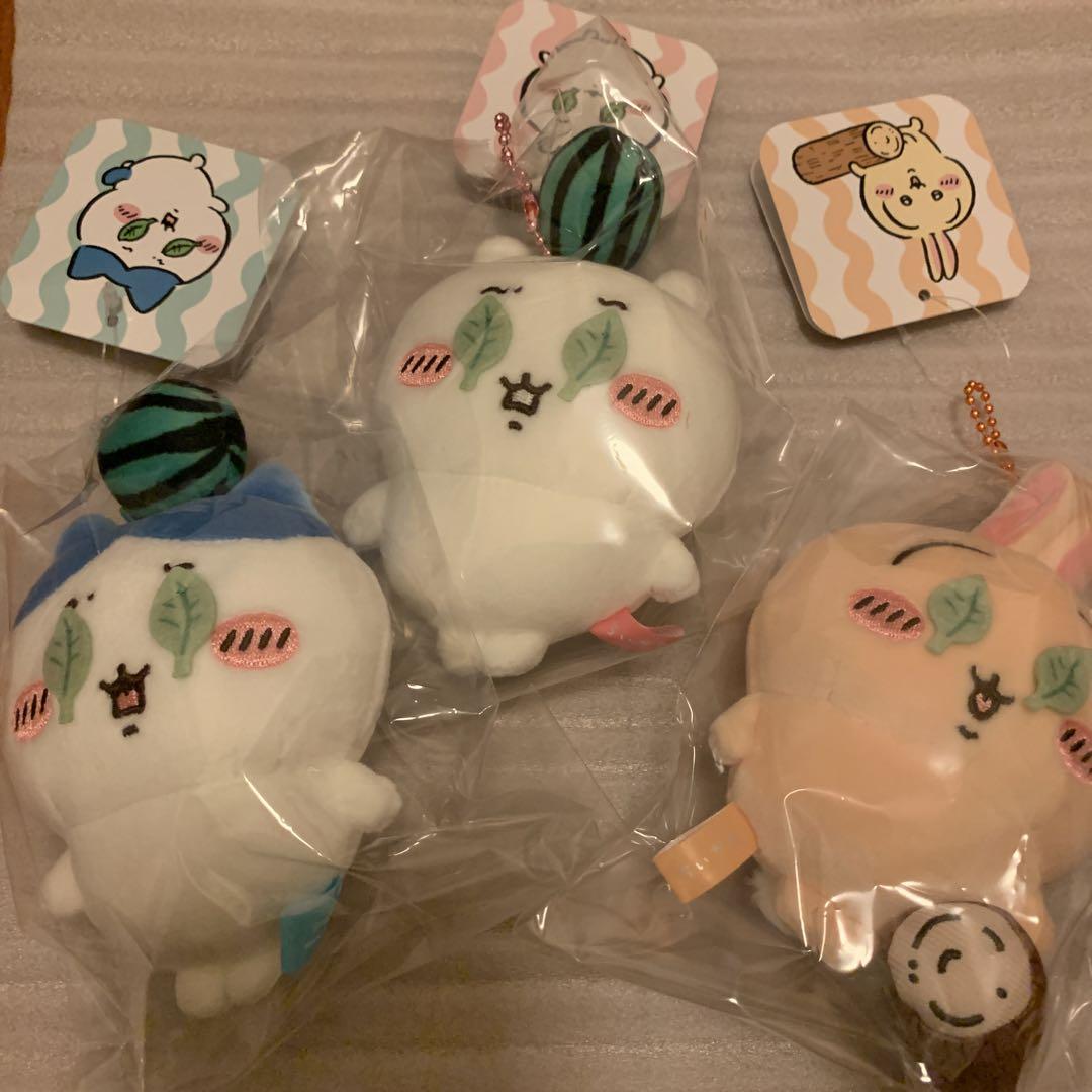 ちいかわマスコット3つセットとおまけのちいかわの時計4つ ちいかわマスコット3点セットとおまけ - メルカリ