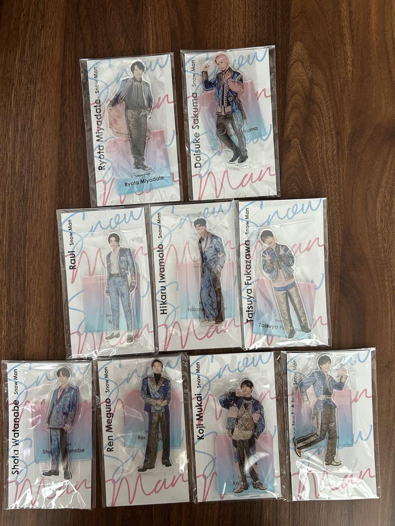 Snow Man - 【新品未開封品】Snow Man　アクスタfestセット 2025年最新】snowman アクスタfest 9人の人気アイテム - メルカリ
