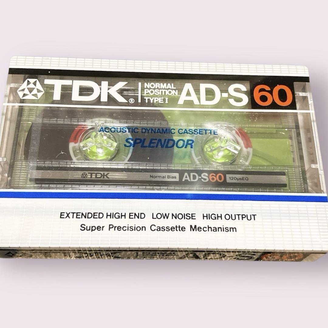 TDK AD-S カセットテ SPLENDOR 新品 未使用 スプレンダー