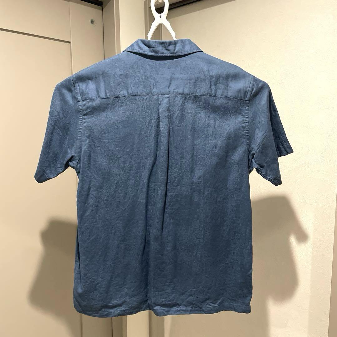 FTC ペイズリーシャツ Paisley M 黒 半袖 総柄 BD スケート