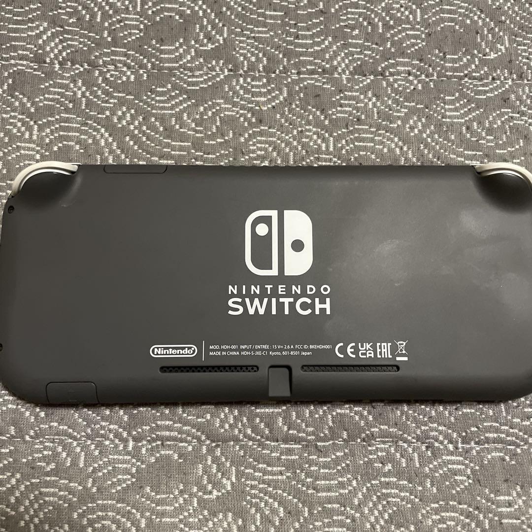 Nintendo Switch Lite グレー 充電器付き