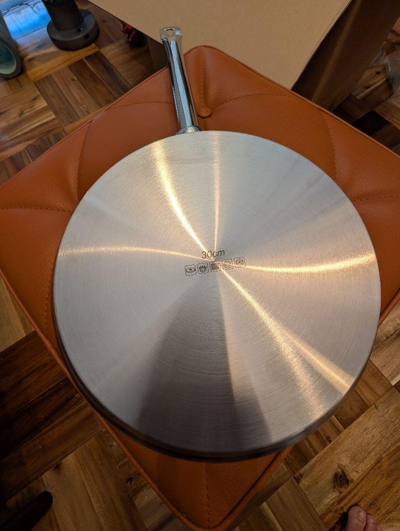 KIPROSTAR ステンレスフライパン 30cm IH対応