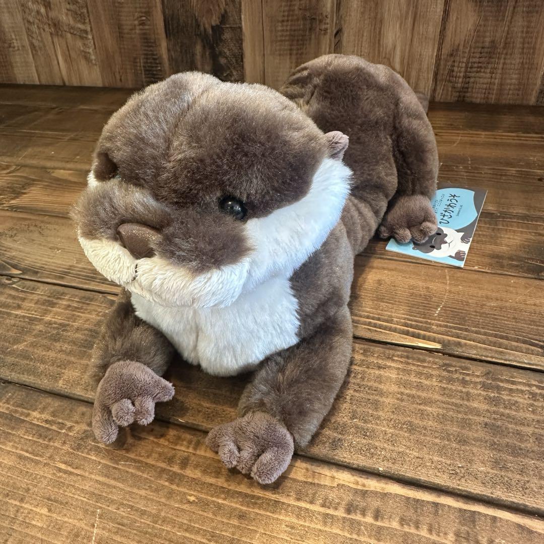 サンレモン カワウソ ぬいぐるみ ひざかわうそ BE ベージュ カワウソ ぬいぐるみ サンレモン