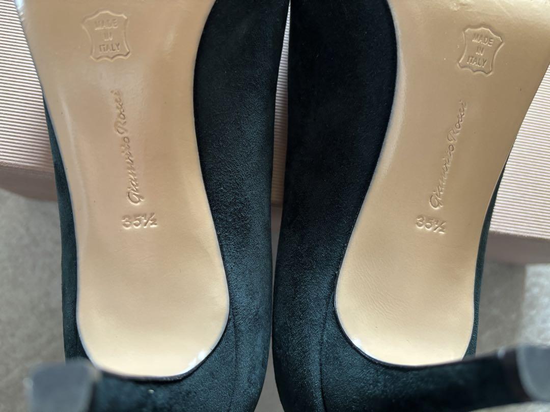 GianvitoRossi ジャンヴィトロッシスエードパンプス1回着用