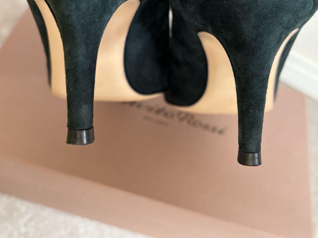 GianvitoRossi ジャンヴィトロッシ　スエードパンプス　1回着用 GianvitoRossi ジャンヴィトロッシスエードパンプス1回着用
