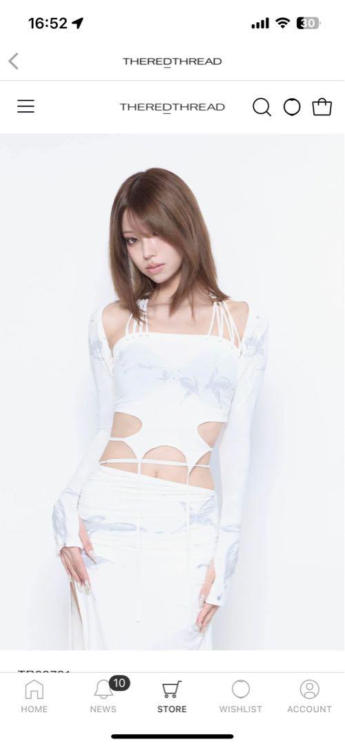 THEREDTHREAD S butterfly garter tops