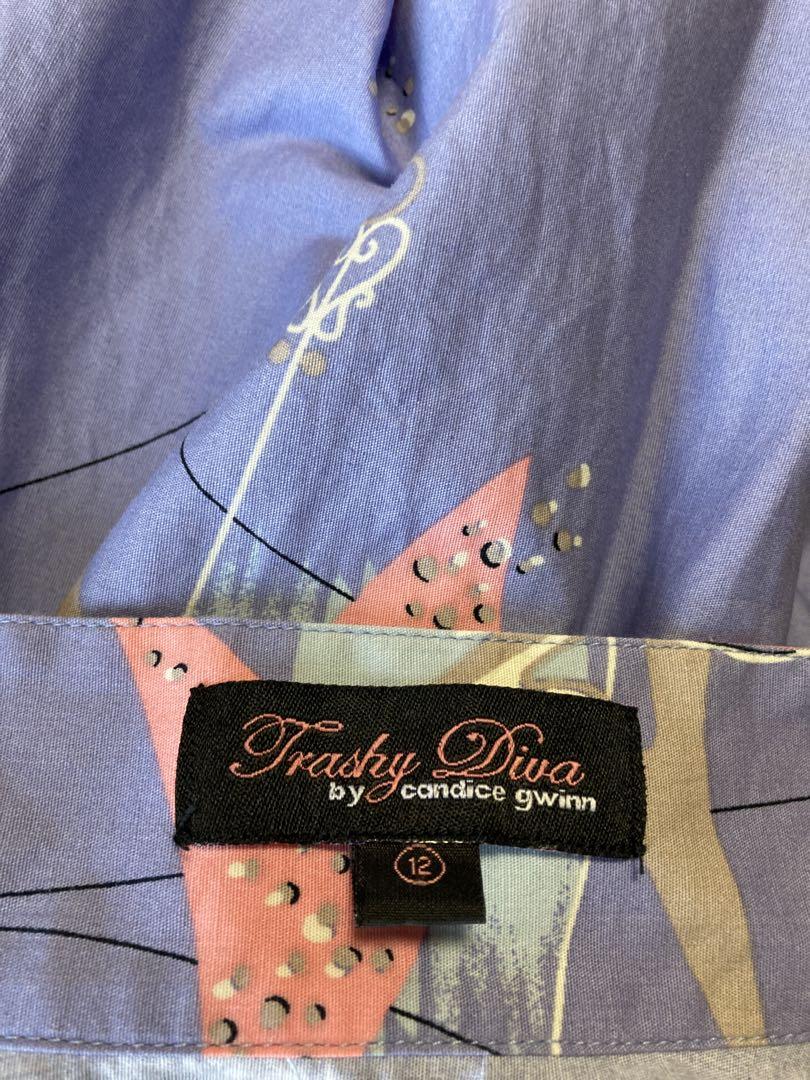 Trashy Diva ロカビリー50'sデザインフレアスカート 12