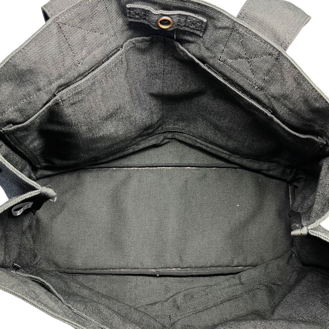 【極美品】PORTER ポーター トートバッグ 大容量 A4収納可能 0348